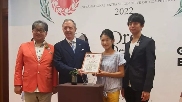 El aceite de oliva de Familia Zuccardi premiado en Tokio 