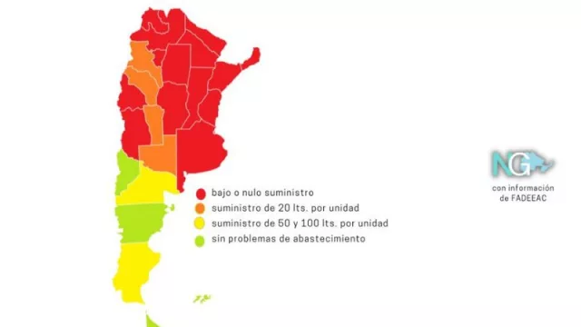 Norte Grande: crece el desabastecimiento de gasoil en las provincias de la región