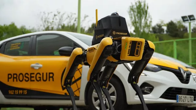 Prosegur suma a Yellow, su perro robot a la seguridad del Madrid Open 