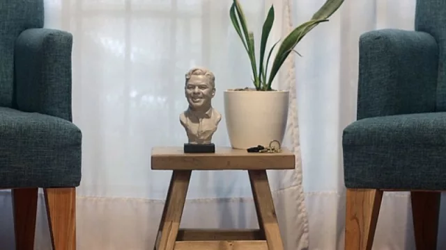 Gallardo ya tiene su busto (el técnico de River se suma al "museo" donde habitan Diego, Messi, Román, el Virrey y Bochini)