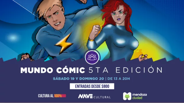 Mundo Cómic presenta su quinta edición en la Nave Cultural