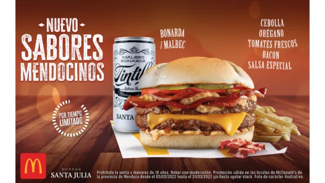 McDonald’s presenta una nueva edición de Sabores Mendocinos