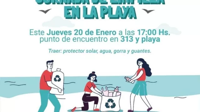 La fundación mendocina A Tree To Breathe comienza en Villa Gesell una serie de limpiezas de playas a nivel mundial
