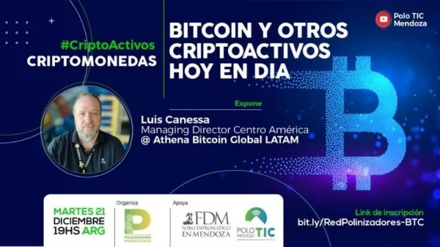 Charla sobre Bitcoin y otros Criptoactivos (apertura a las finanzas virtuales) 