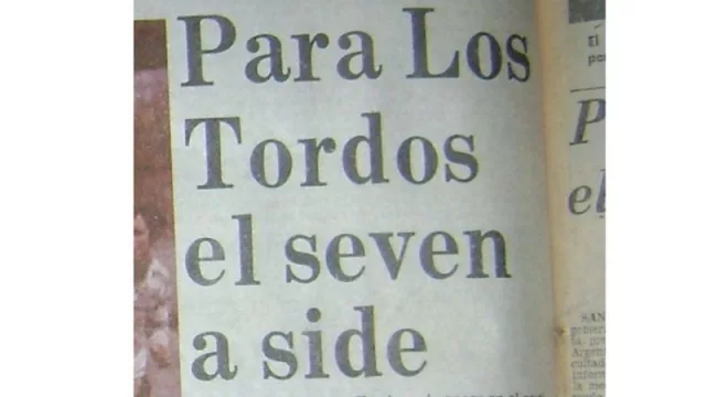  Título de tapa del diario Los Andes.