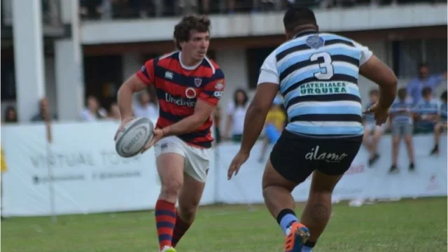 Matías De Paolis, uno de los destacados del conjunto azulgrana.