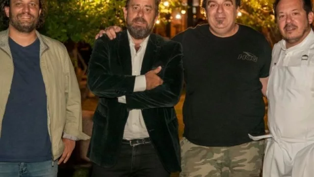 Aramburu en Casa Vigil