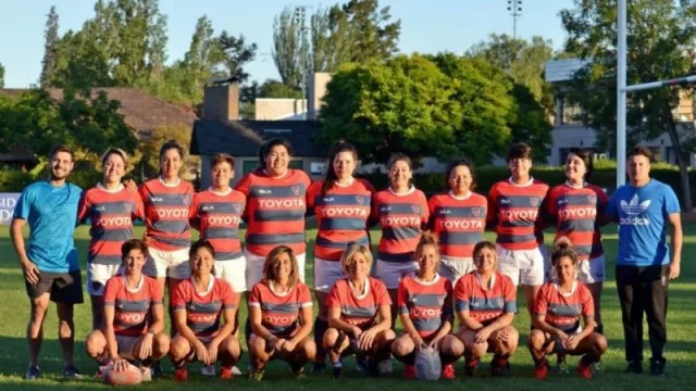 El equipo de rugby femenino de Los Tordos.