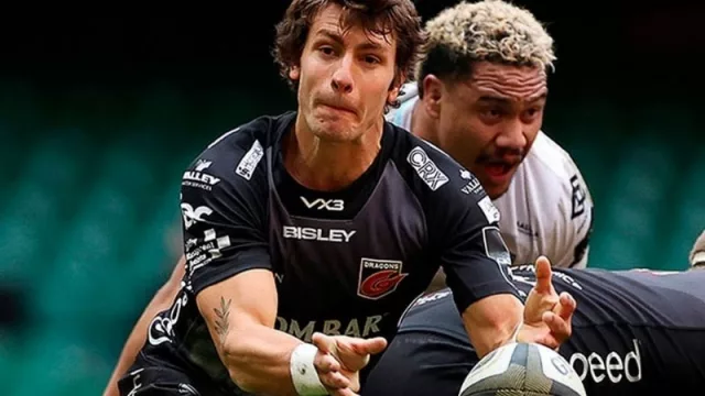 En febrero de este año Gonzalo fue contratado por los Dragons de Gales