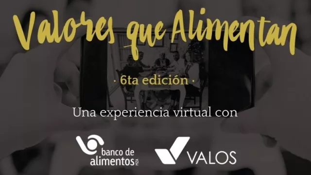 Banco de Alimentos Mendoza y Valos realizan la VI edición de Valores que Alimentan (otra vez en formato virtual) 