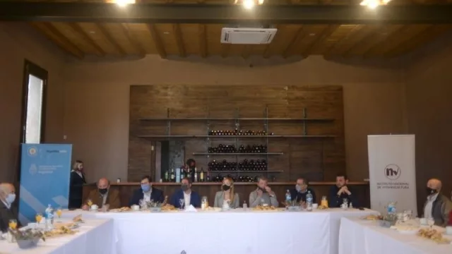 El INV firmó un convenio con Nación y la Asociación Olivícola de Mendoza (puesta en marcha de la Identificación Geográfica del aceite)