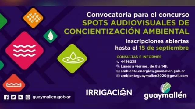 Convocatoria para el concurso de spots de concientización ambiental