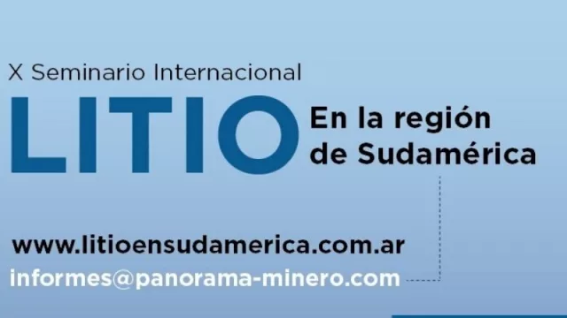 Llega el Seminario Internacional de Litio en Sudamérica 2021