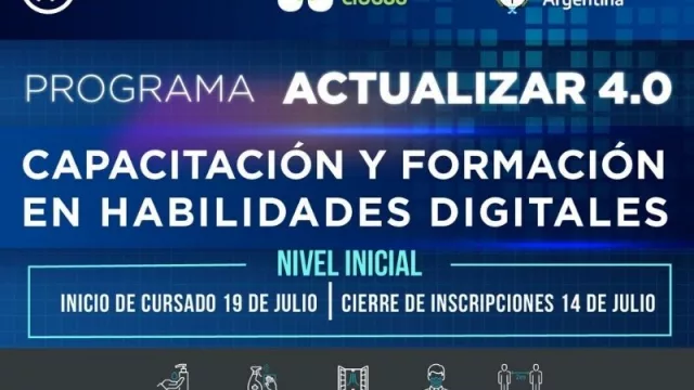 Ciudad de Mendoza lanza el programa de capacitación Actualizar 4.0