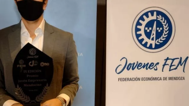 Gastón Ragazzone de Uco Drone ganó el Premio Joven Empresario Mendocino 2020