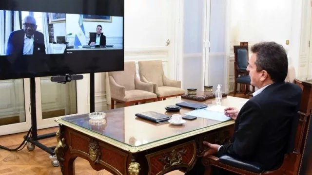 Massa agradeció al presidente de la Comisión de Relaciones Exteriores de EE.UE. por el apoyo a la Argentina ante el FMI