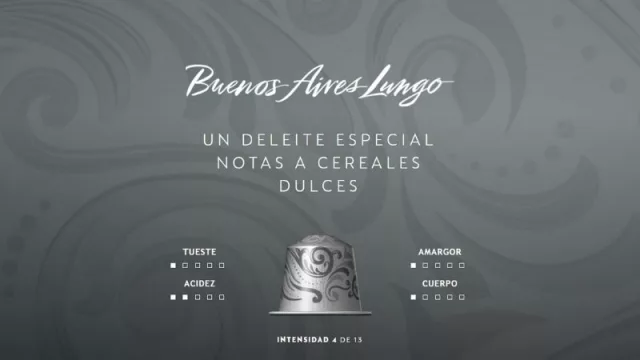 Nespresso suma un sabor "porteño" a su portafolio: Buenos Aires Lungo (para la gama “World Explorations”)
