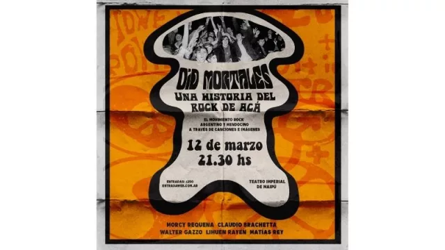 La historia del rock de Mendoza tendrá su espacio en un espectáculo único