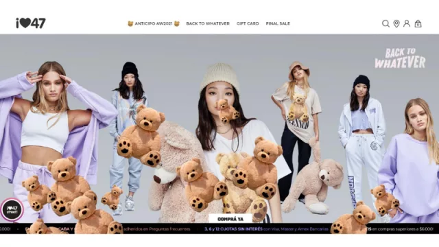 En tan solo un año 47 Street aumentó su facturación online un 900%