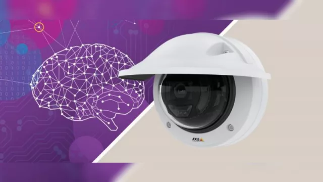 Axis presenta la primera cámara de domo fijo con IA