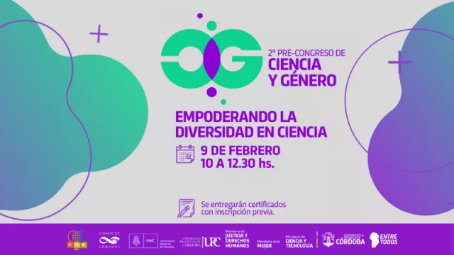 Congreso Ciencia y Género: ya tiene fecha la segunda actividad previa