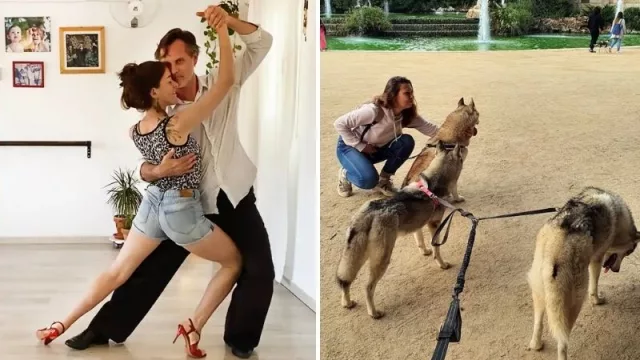 A falta de turistas, Airbnb ofrece experiencias: desde paseos con perros esquimales hasta clases de tango