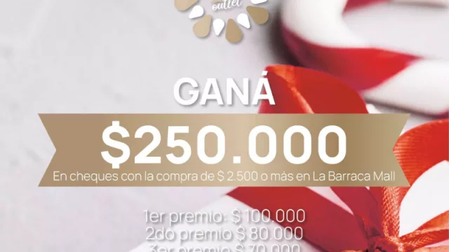 La tentadora propuesta y promociones de La Barraca para estas Fiestas: descuentos y sorteos con chequeras de compras
