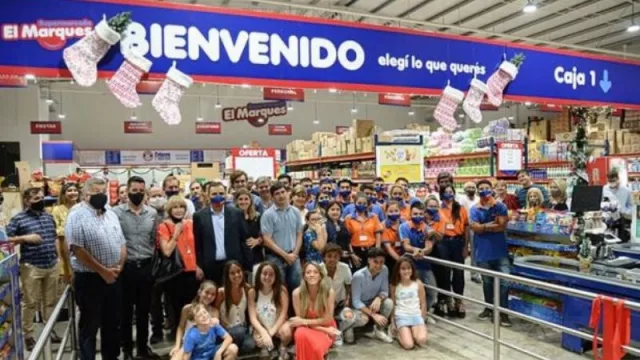Emprender en pandemia: inauguró el supermercado El Marqués