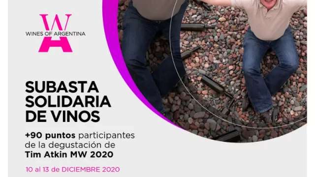 ¿Cómo es la mega subasta de vinos para toda la Argentina y con fines solidarios?