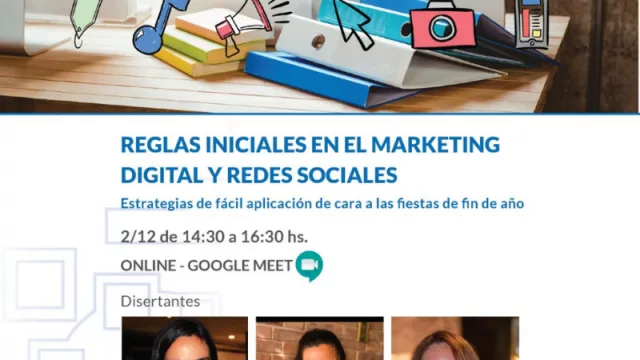 De cara a los festejos de Navidad y Año Nuevo llega un nueva capacitación para comerciantes en marketing digital y redes sociales