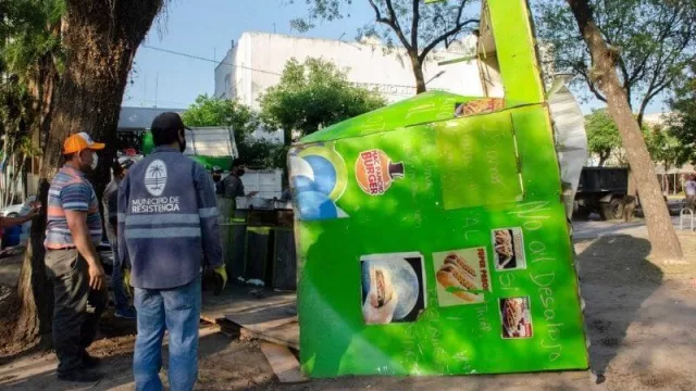 Comerciantes y empresarios contra la venta ilegal en la ciudad de Resistencia