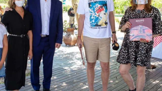 Marley y Lizy Tagliani conocieron la propuesta gastronómica y vitivinícola de Maipú