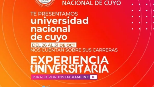 De manera virtual, comienza la oferta educativa de la UNCuyo
