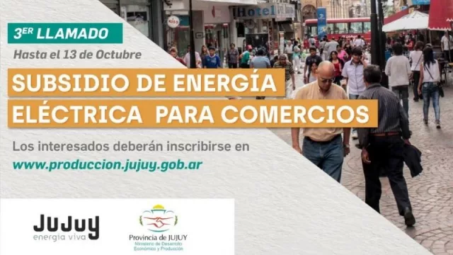 Comercios, gastronómicos, cultura, salones y jardines pueden achicar la factura de luz