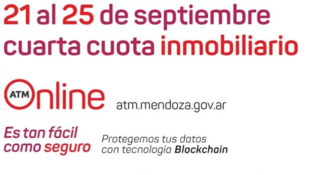 ATM informa sobre el nuevo vencimiento del Impuesto Inmobiliario