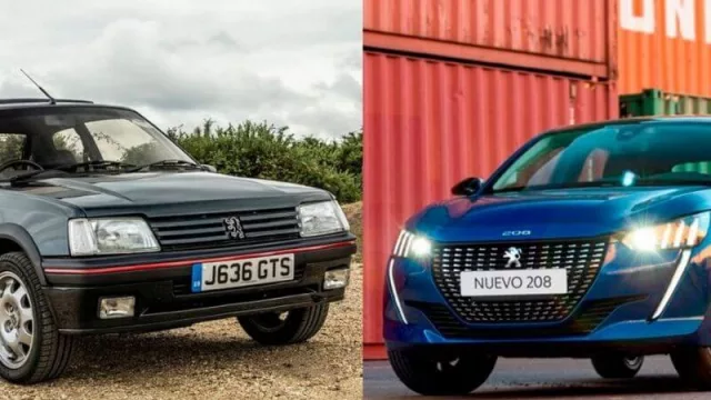 Del Peugeot 205 al nuevo 208: imperdible evolución de la serie 200