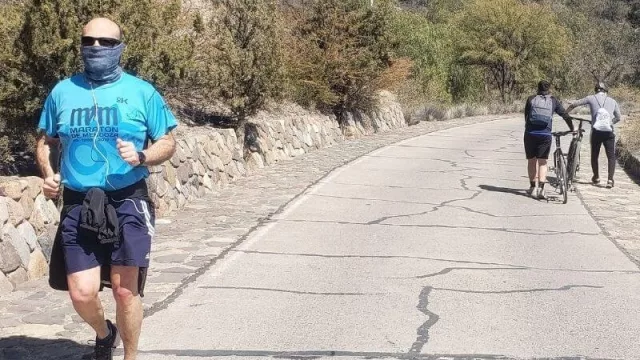 Fin de semana: secretos para entrenar en el Cerro de la Gloria