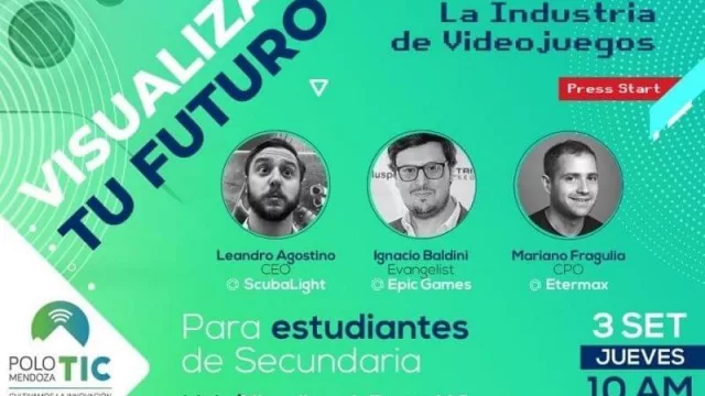 ¿Cómo pasar de ser gamer a ser un creativo de los videojuegos? Una charla gratuita e imperdible