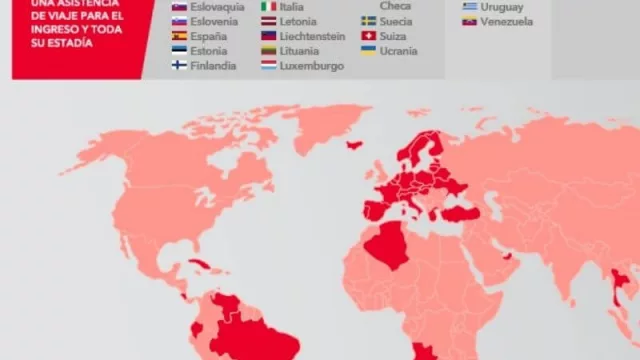 ¿Pensás viajar? Ojo, mirá dónde el seguro de asistencia es obligatorio