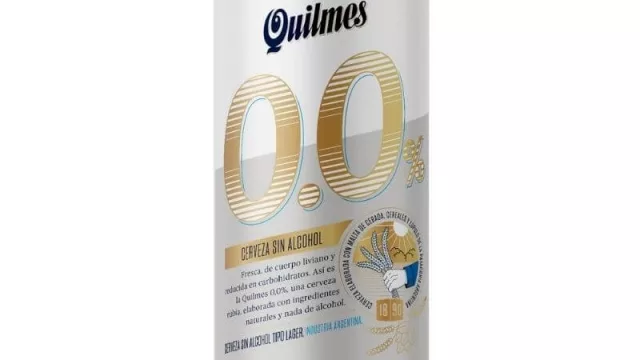 Quilmes 0,0%: la nueva cerveza 0 alcohol (similar a la “Clásica” y disponible en todos los supermercados del país)