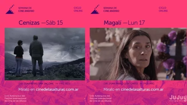 ¡Cine Andino en Jujuy! Cenizas de volcán, un puma en Susques, bioética y más
