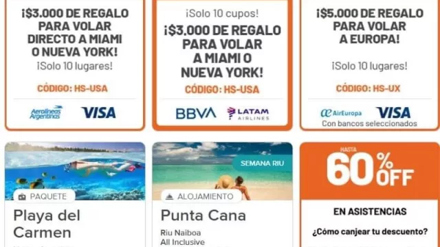 Viajes en el Hot Sale: estos fueron los destinos más buscados por los mendocinos