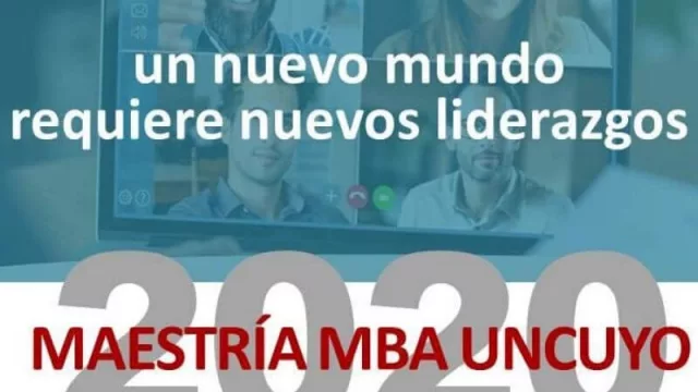 Están disponibles los últimos cupos para realizar el MBA de la Universidad Nacional de Cuyo