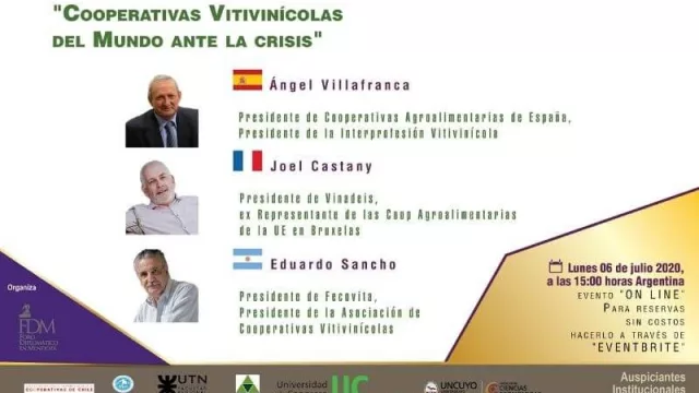 Cooperativas vitivinícolas del mundo ante la crisis: una jornada de charlas imperdibles