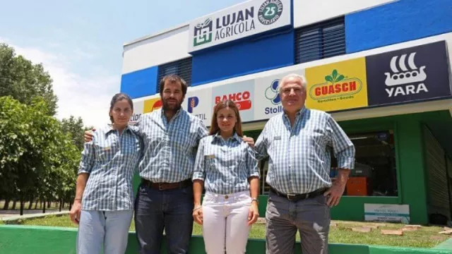 Familia Merlo, dueños de Luján Agrícola.