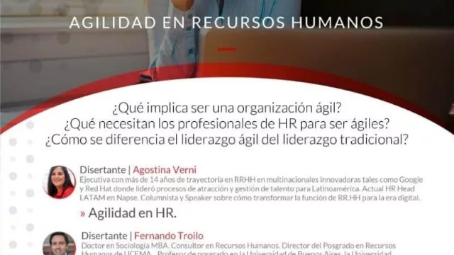 Conectando líderes: una charla imperdible sobre la agilidad en recursos humanos