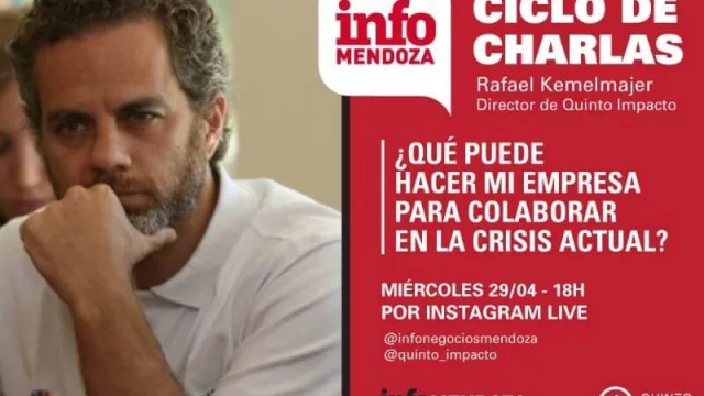 Ciclo de Charlas InfoMendoza: un mano a mano con el Director de Quinto Impacto, Rafael Kemelmajer