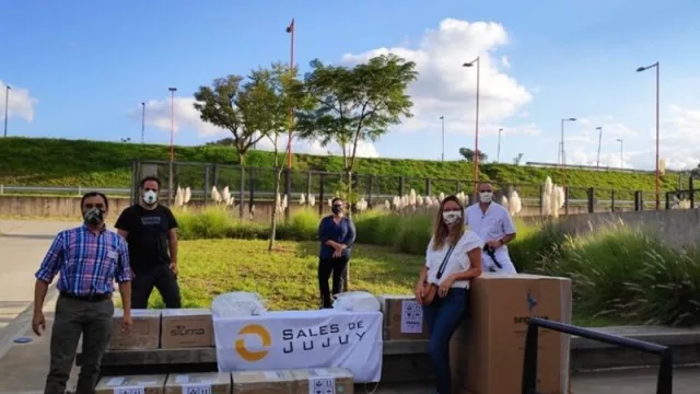 Empresas jujeñas donan insumos médicos al Comité Operativo de emergencia