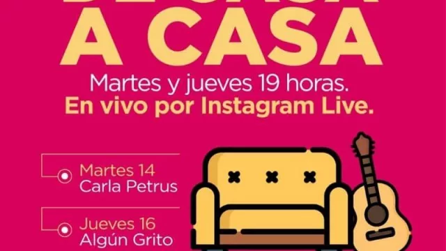 La Ciudad de Mendoza lanza un ciclo de música en vivo vía Instagram