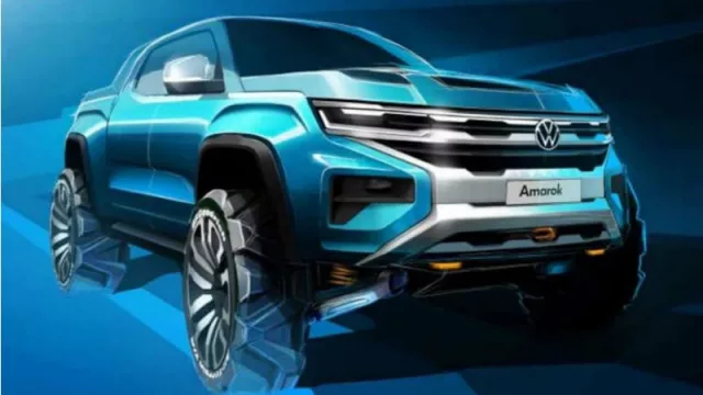 Volkswagen empieza a develar la generación 2022 de Amarok